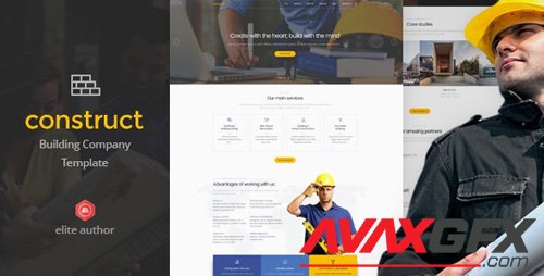 ThemeForest - Construct v1.0 - Construction & Building HTML5 Template - 20491694