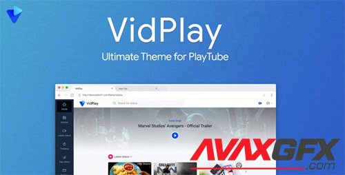 CodeCanyon - VidPlay v1.6 - The Ultimate PlayTube Theme - 24194567
