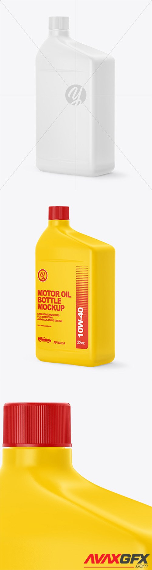 Motor Oil Bottle Mockup 61592