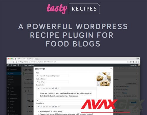 Tasty Recipes v2.7.1 - WordPress Recipe Plugin For Food Blogs