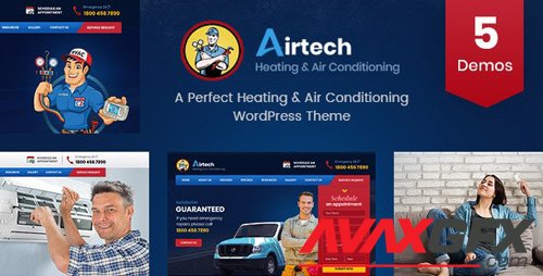 ThemeForest - Airtech v1.6 - Plumber HVAC and Repair theme - 24428877