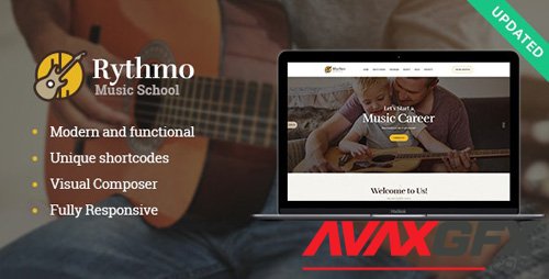 ThemeForest - Rythmo v1.1.0 - Arts & Music School WordPress Theme - 21859999