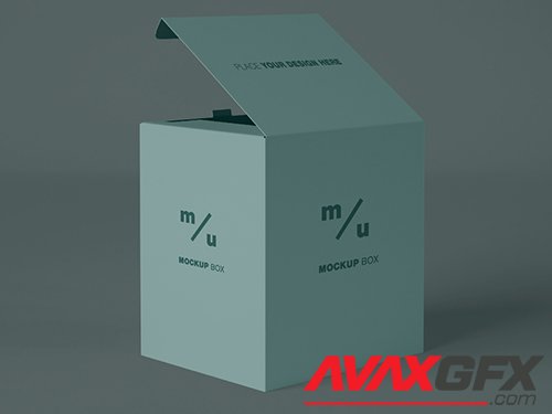 Paper Box Packaging Mockup 348972322