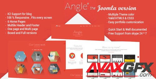 ThemeForest - Angle v2.0 - Responsive MultiPurpose Joomla Theme - 16145612