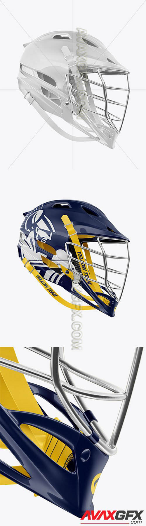 Lacrosse Helmet Mockup 61276