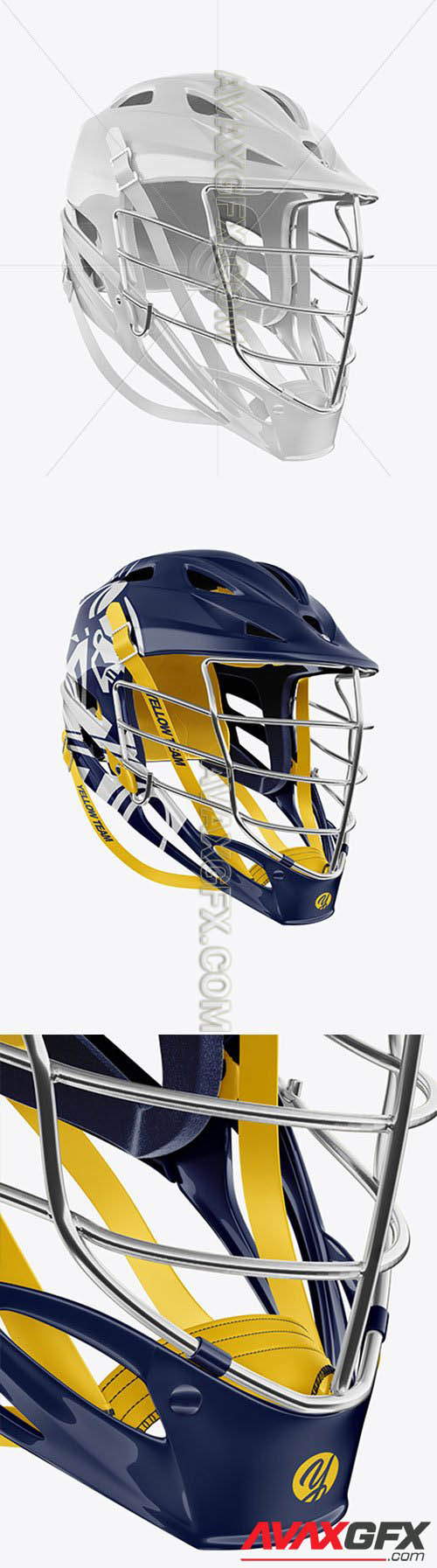 Lacrosse Helmet Mockup 61283