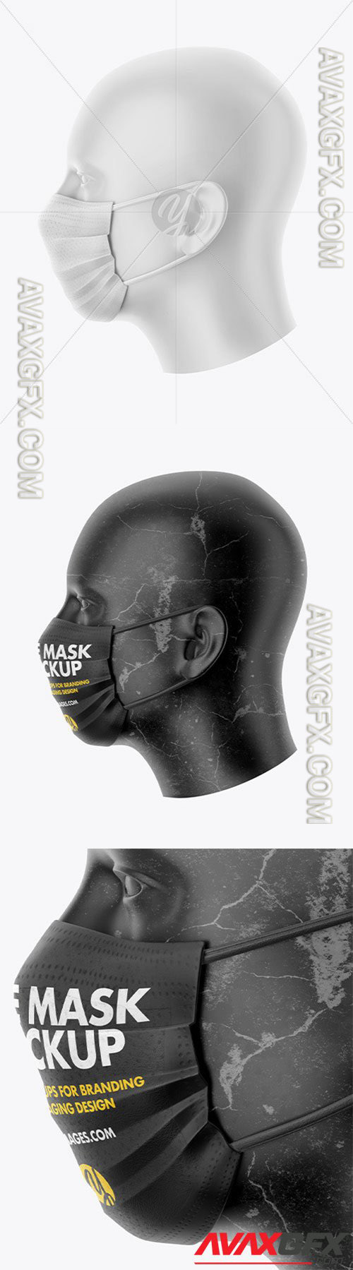 Face Mask Mockup 61129