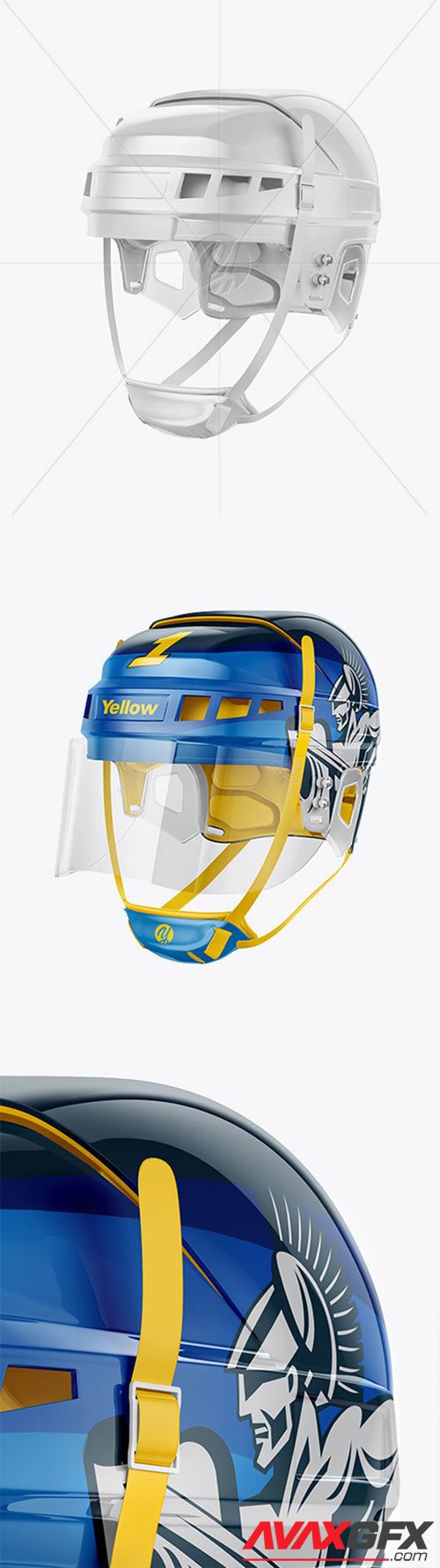 Hockey Helmet Mookup 61573