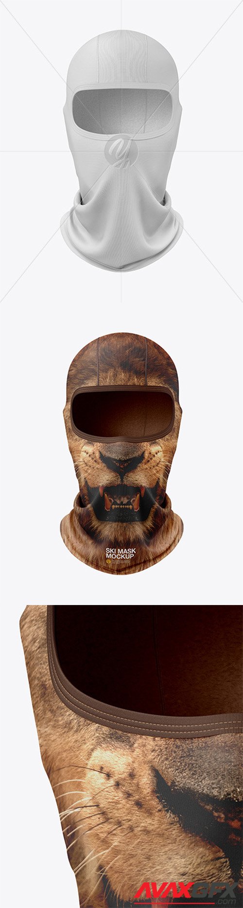 Ski Mask Mockup 46801 » AVAXGFX