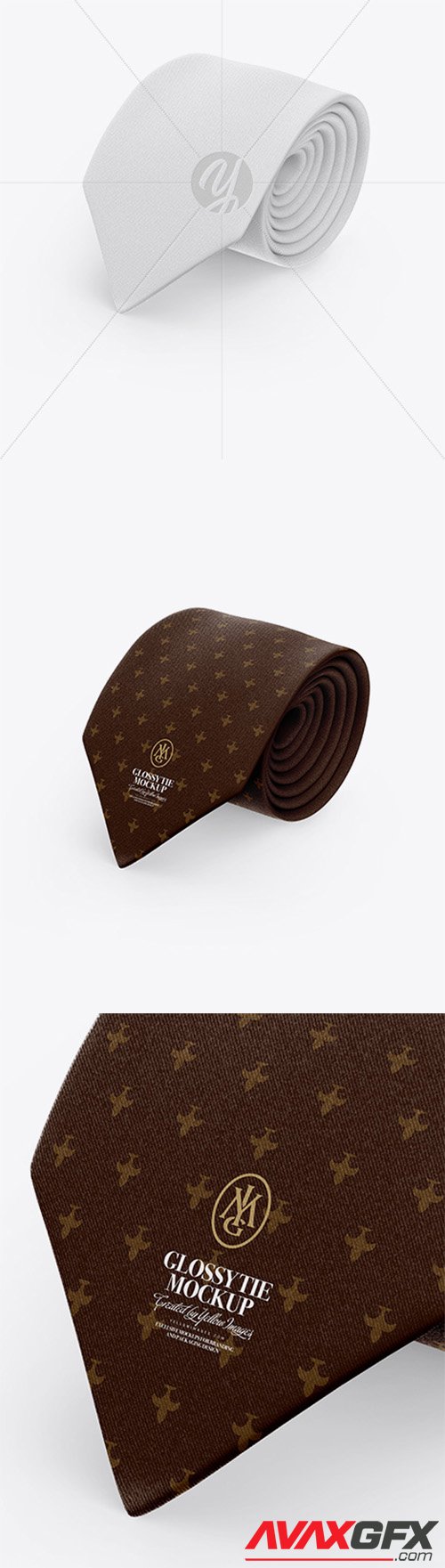 Matte Tie Mockup 24777