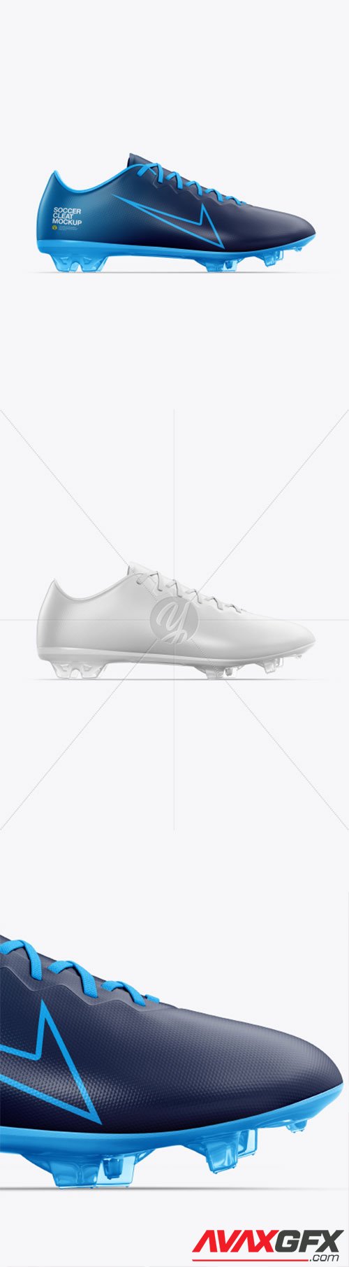 Soccer Cleat mockup (Side View) 38780