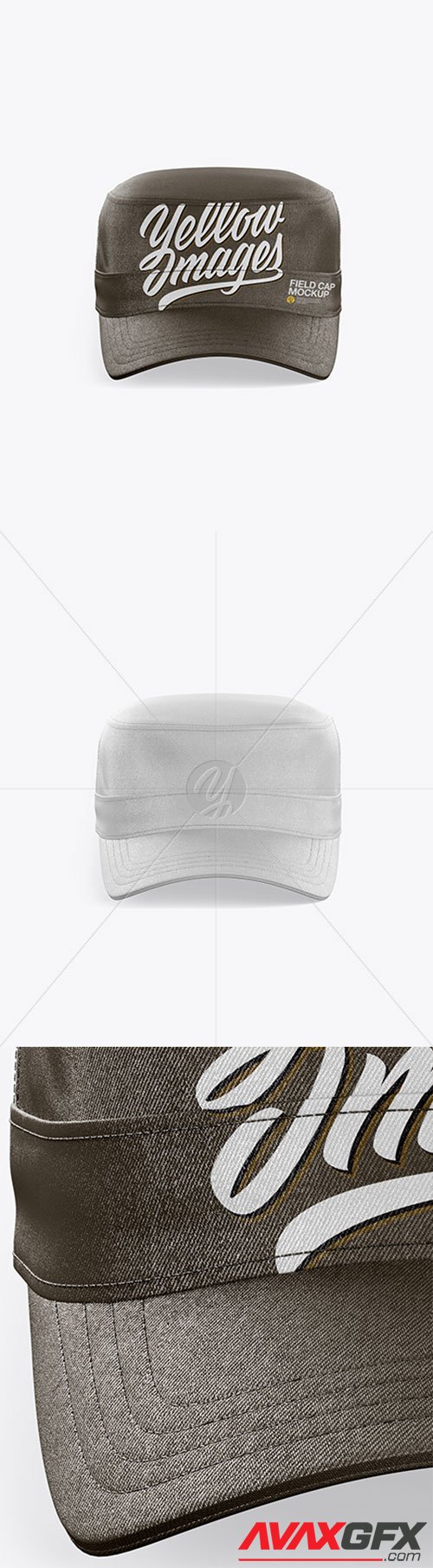 Field Cap Mockup 36347