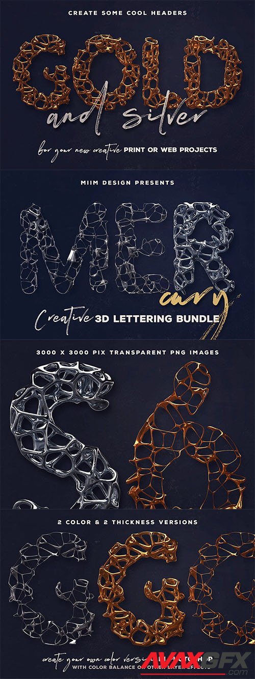Mercury – 3D Lettering