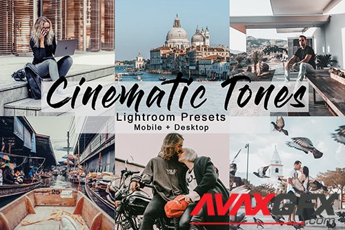 Cinematic Tones - Lightroom Presets Pack