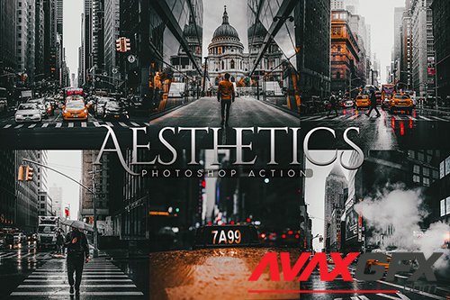 Aesthetics Photoshop Action