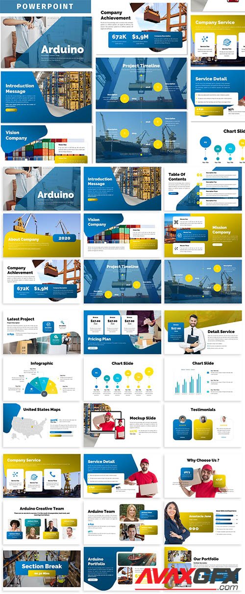 Arduino - Business Powerpoint Template