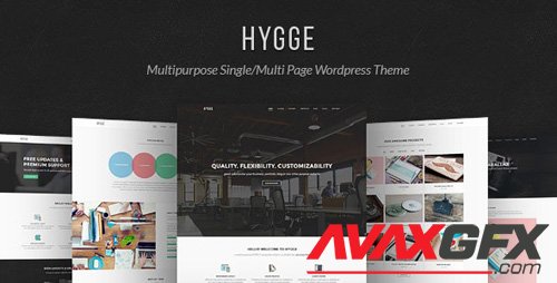 ThemeForest - Hygge v1.0.11 - Multipurpose Single/Multi Page WP Theme - 12923490