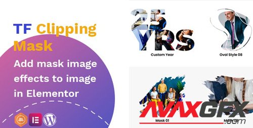 CodeCanyon - TFClipping Mask AddOns Image for Elementor v1.0.0 - 27125761