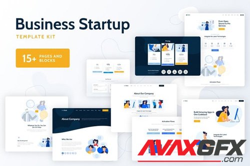 ThemeForest - Vixus v1.0 - Business Startup Template Kit - 26718466