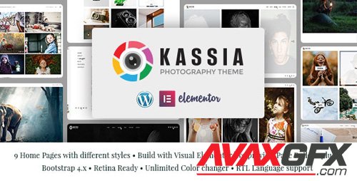 ThemeForest - Kassia v1.0 - Photography WordPress Theme - 24035763