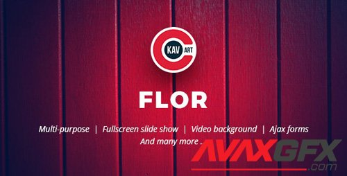 ThemeForest - Flor v1.0 - HTML Responsive Template - 24821212