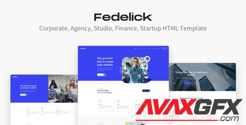 ThemeForest - Fedelick v1.0 - Corporate, Agency Multi-Purpose HTML Template - 27186410