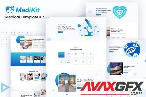 ThemeForest - MediKit v1.0 - Medical Template Kit - 26115049
