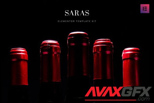 ThemeForest - Saras v1.0 - Wine Template Kit (Update: 10 May 20) - 26423554