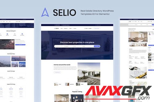 ThemeForest - Selio v1.0 - Real Estate Directory Template Kit - 25862560