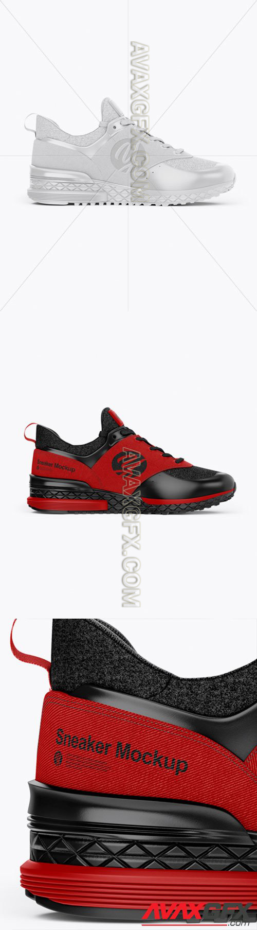 Sneaker Mockup - Right Side View 26865