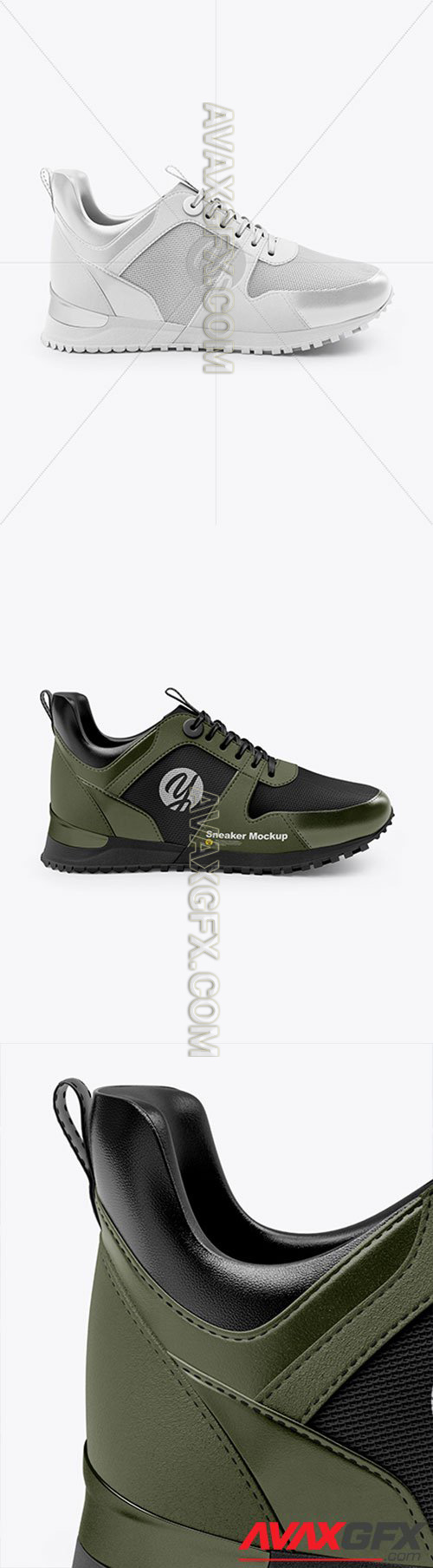 Sneaker Mockup - Right Side View 26441