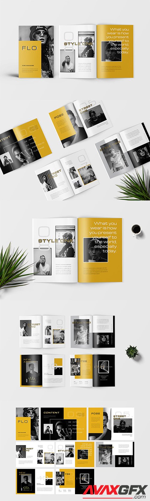 Flo - Fashion Magazine Template