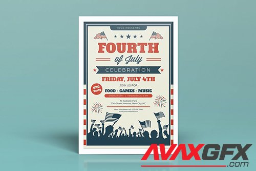 Fourth of July Celebration Flyers