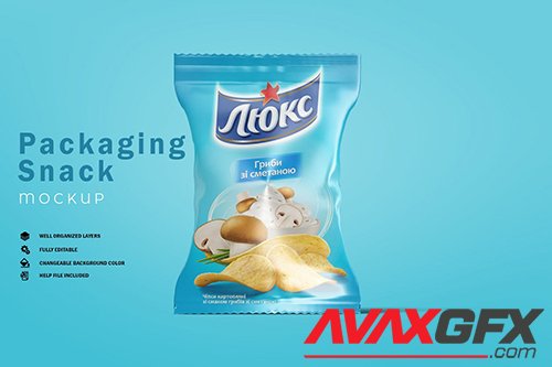 Packaging Snack Mockup V.2