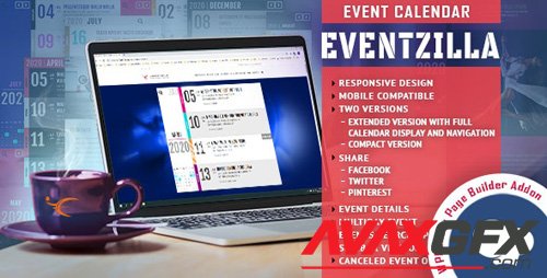 CodeCanyon - EventZilla v1.0 - Event Calendar - Addon For WPBakery Page Builder - 27345870