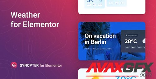CodeCanyon - Synopter v1.0.0 - Weather for Elementor - 27314314