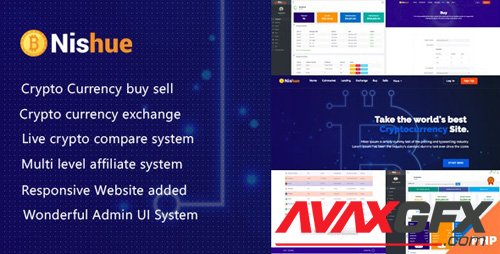 CodeCanyon - Nishue v3.8 - CryptoCurrency Buy Sell Exchange and Lending with MLM System | Live Crypto Compare - 21754644 - NULLED