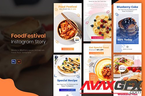 Food Festival | Instagram Story