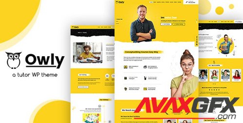 ThemeForest - Owly v1.8 - Tutoring & eLearning WP Theme - 23394631