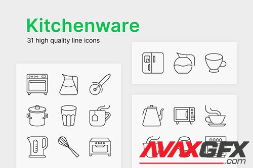 Kitchenware Icons