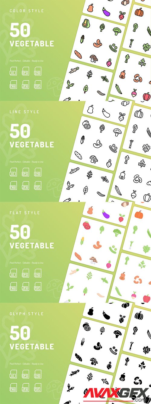 Vegetable Icons