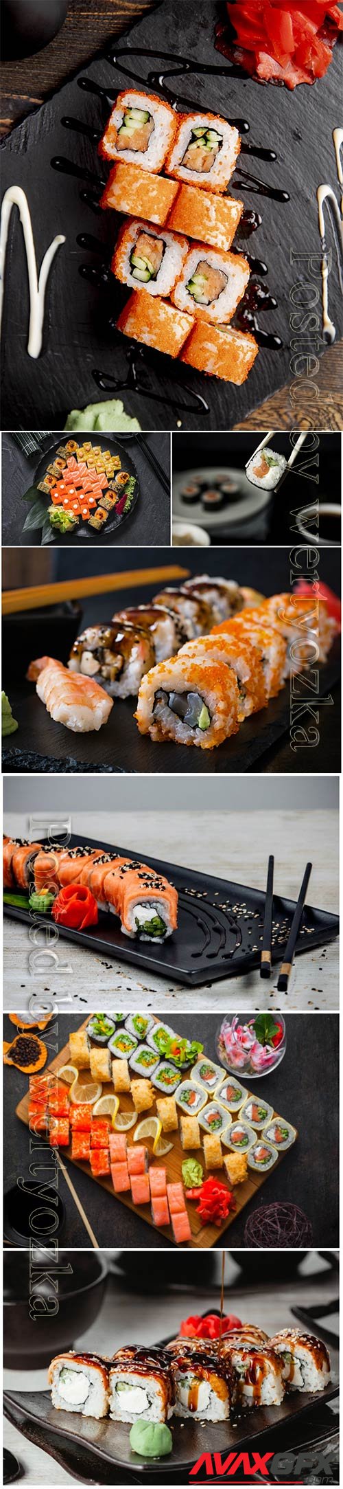 Delicious beautiful sushi