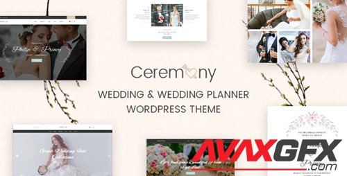 ThemeForest - Ceremony v1.4 - Wedding Planner WordPress Theme - 23381054