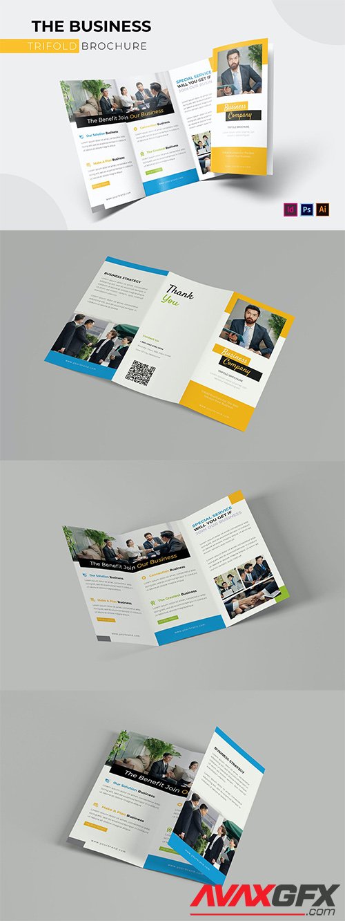 Business | Trifold Brochure Template