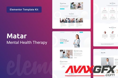 ThemeForest - Matar v1.0 - Mental Health Therapy Template Kit - 27575387