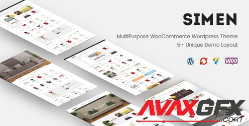 ThemeForest - Simen v3.8 - MultiPurpose WooCommerce WordPress Theme - 14008359
