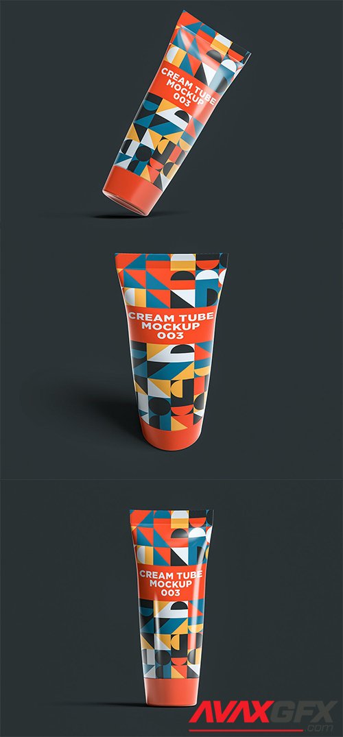 Cream Tube Mockup 003