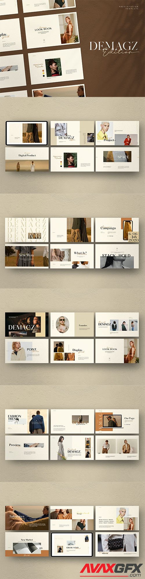 Demagz - Business Marketing Powerpoint, Keynote and Google Slides
