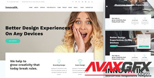 ThemeForest - Innovatik v1.5 - Professional Corporate and Professional Services Theme - 21006356