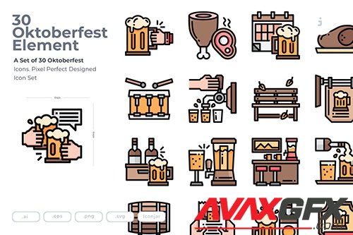 30 Oktoberfest Icons